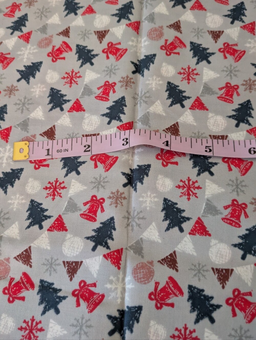 Christmas Cotton Fabric 38" X 44"